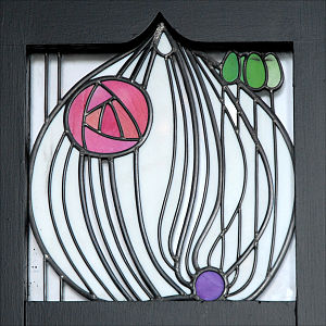 Window for the House of an Art Lover, by Margaret Macdonald Mackintosh (1901)