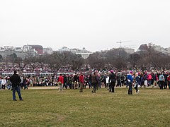 Women's March on Washington near the White House in 2017