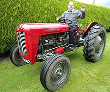 1958 Massey Ferguson FE-35 in typical period pose