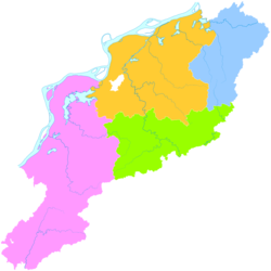 石台县在池州市的位置（绿色）