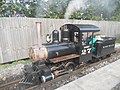 Visiting from Perrygrove Railway is this American 0-4-0 No. 27 'Soony' and is seen at Clayton West.