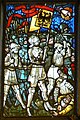 The Reichssturmfahne in a stained glass window in Bern Minster, ca. 1450.