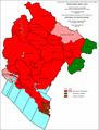 Ethnic structure of Montenegro by municipalities 1991