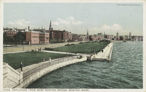 Postcard depicting Esplanade, c. 1910s–1920s