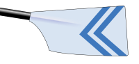Hild Bede Boat Club: light blue with two dark blue chevrons