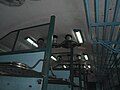 Lights and fans of inside unreserved passenger train