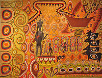 Painting by a Kwoma artist