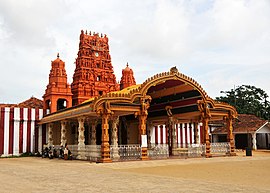 Nallur Kandaswamy temple front entrance