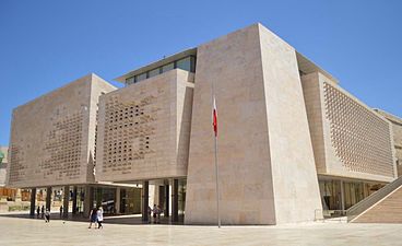 Parliament House in Valletta, Malta (2011–2015)