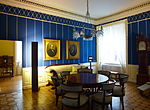 Blue salon