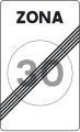 S-31 End of speed limit zone