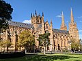 St Mary's Cathedral, Sydney, in Victorian Gothic architecture (1882)