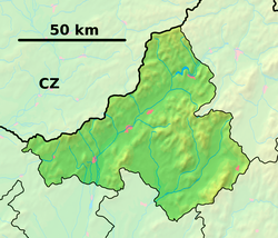 Červený Kameň is located in Trenčín Region