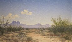 Sunland landscape (1923), El Paso Museum of Art
