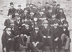 Cornell faculty in 1882.