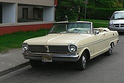 1962 Acadian Beaumont convertible