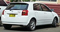 2004–2007 Corolla Ascent Sport 5-door (Australia)