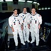 The Apollo 8 crew portrait