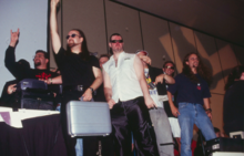 cDc members at Defcon in 1999
