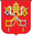 Coat of arms of the Vatican City.
