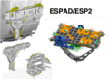 ESPAD mount used to secure ESP-2 to Quest