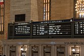 An LCD display board in current use