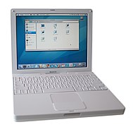 iBook G4, launched October 22, 2003