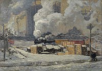 Tracks and Traffic, 1912, Art Gallery of Ontario, Toronto