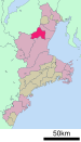 龟山市在三重县的位置