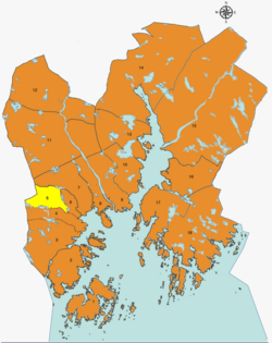 Location of District Hellemyr