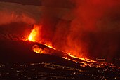 The eruption on 20 September 2021