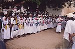 2001年7月在拉穆举行的政治游行