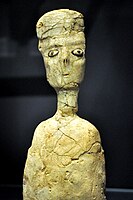 大英博物馆的安加扎勒雕像，昵称“弥迦”（Micah）