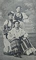 Female folk dress from Vojvodina and Krajina, late 19th and early 20th century, Magazine "Bosna", Belgrade City Library, 1910.