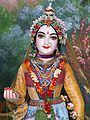 A cropped Radha from a Radha Krishna