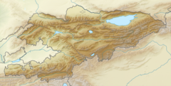 Kara-Üngkür is located in Kyrgyzstan