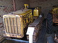 Caterpillar D2 on display in the Serpentine Vintage Tractor Museum