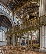 St Cyprian's Church Rood Screen, Clarence Gate, London, UK - Diliff