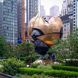 The Sphere in Liberty Park in 2018
