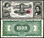 $1000 (Fr.346e) William Marcy