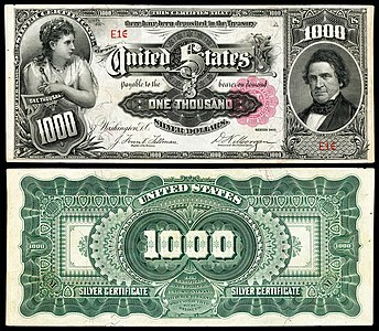 $1000 (Fr.346e) William Marcy