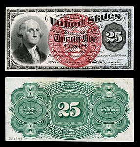 $0.25 - Fr.1303 George Washington