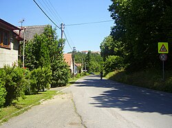 Street in Velká Lečice