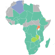 Legal smoking ages in Africa