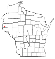 Location of Warren, St. Croix County, Wisconsin