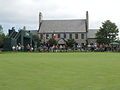Club House at Whistling Straits in Haven, Wisconsin during the 2010 PGA Championship.