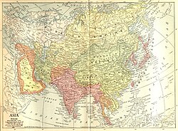 A Rand McNally map of the Republic of China in 1914