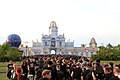 Wave-Gotik-Treffen 2016; Belantis park in the background