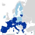 Image 1Signatories of the 2007 declaration in dark blue. (from Symbols of the European Union)