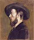 Gustave Courbet, Portrait of Jongkind